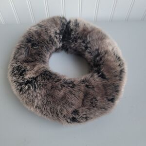 PRESTON & YORK Women's Faux Fur Headband Brown Black soft elastic zara h&m asos